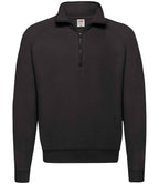 Fruit Loom Zip Neck Sweatshirt