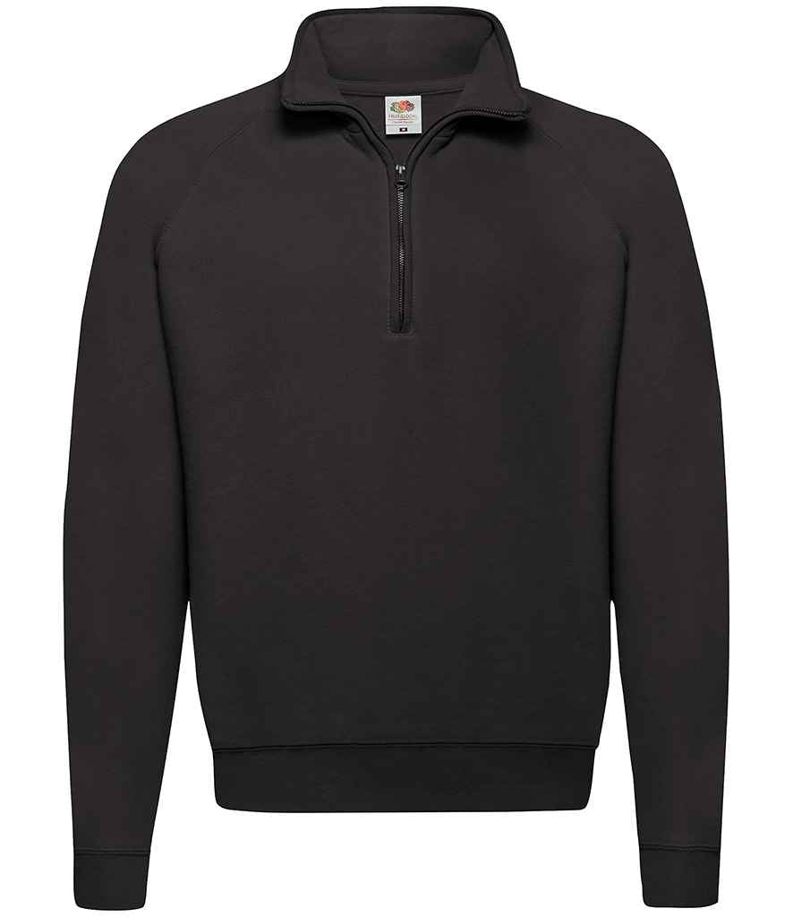 Fruit Loom Zip Neck Sweatshirt
