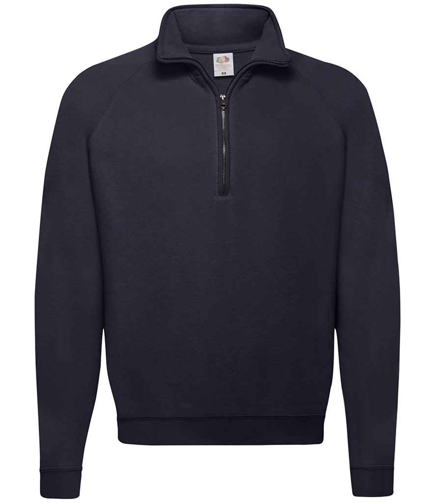 Fruit Loom Zip Neck Sweatshirt