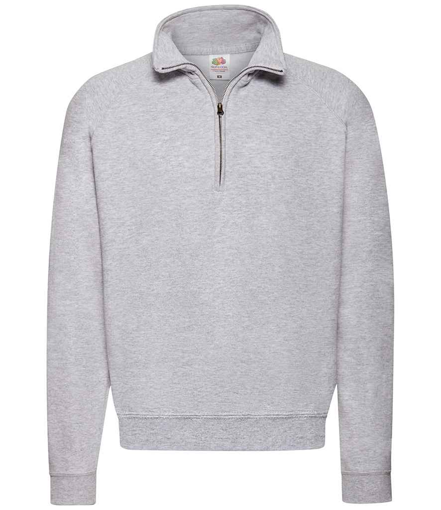 Fruit Loom Zip Neck Sweatshirt