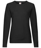 Fruit Loom Lds L/weight Raglan Swt