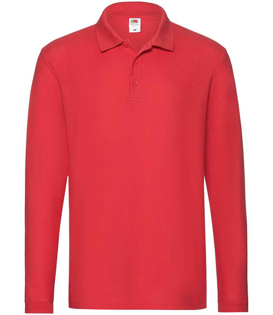 Fruit Loom L/S Premium Polo