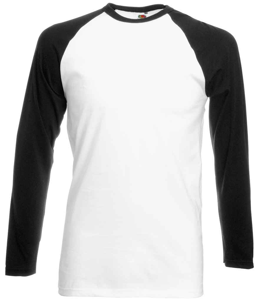 Fruit Loom L/S Baseball T