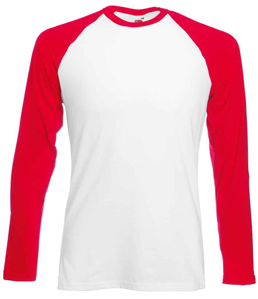 Fruit Loom L/S Baseball T
