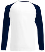 SS32 White/Deep Navy Back