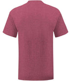SS621 Heather Burgundy Back