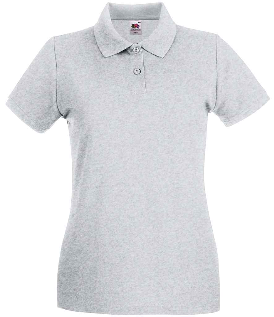 Fruit Loom Ladies Premium Polo