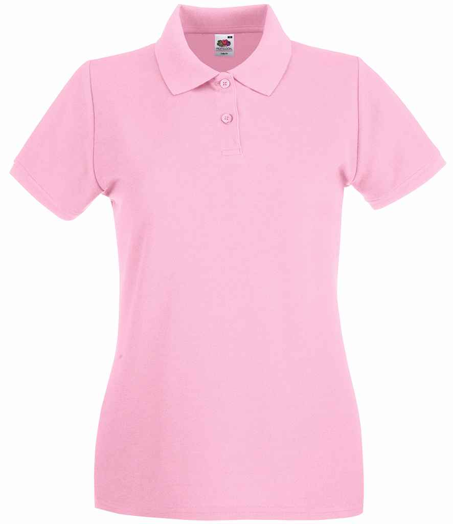 Fruit Loom Ladies Premium Polo