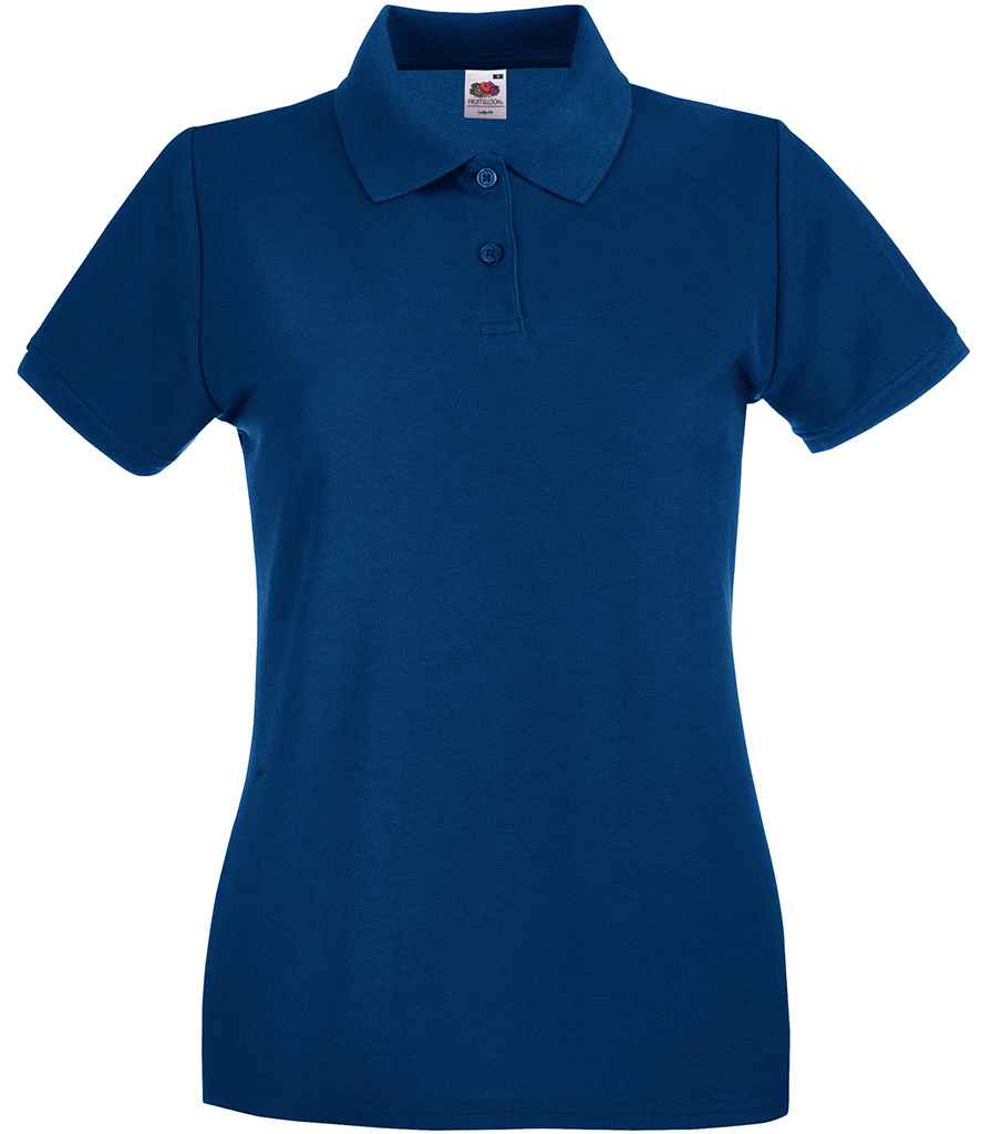 Fruit Loom Ladies Premium Polo