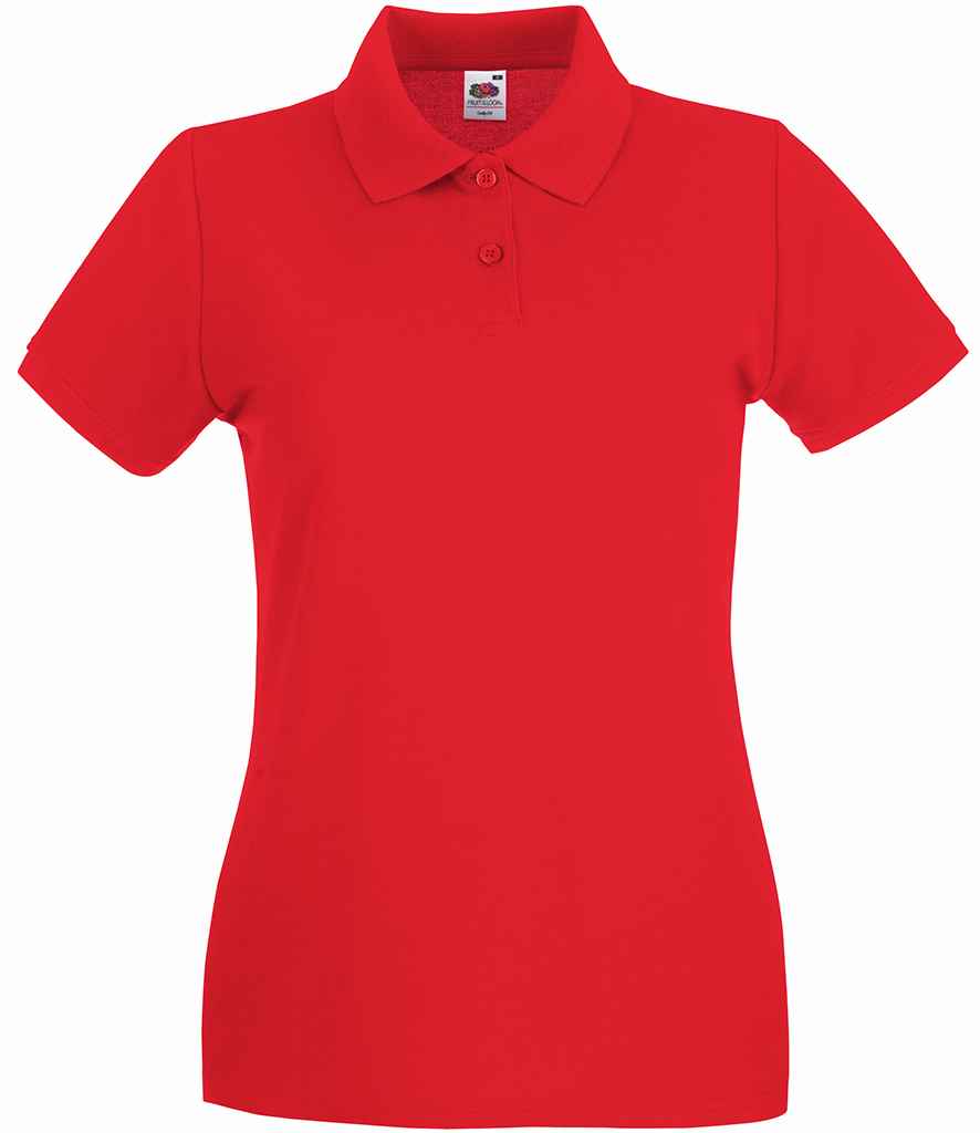 Fruit Loom Ladies Premium Polo