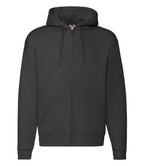 Fruit Loom Premium Zip Hooded Swt