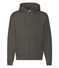 Fruit Loom Premium Zip Hooded Swt