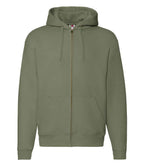 Fruit Loom Premium Zip Hooded Swt