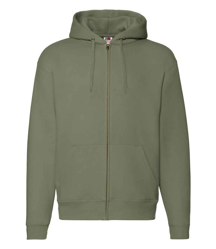 Fruit Loom Premium Zip Hooded Swt