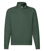 Fruit Loom Premium Zip Neck Swt