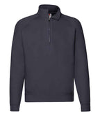Fruit Loom Premium Zip Neck Swt