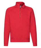 Fruit Loom Premium Zip Neck Swt