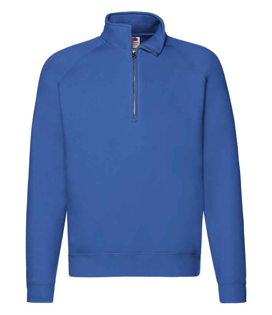 Fruit Loom Premium Zip Neck Swt