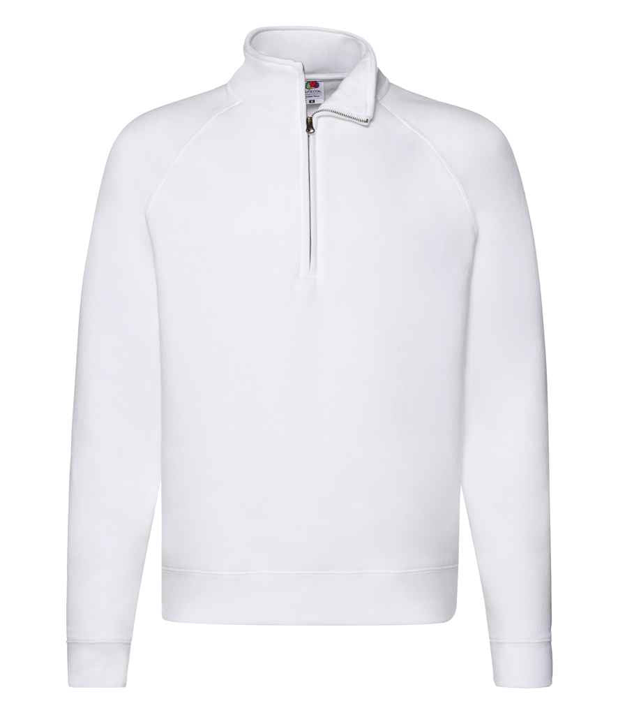 Fruit Loom Premium Zip Neck Swt