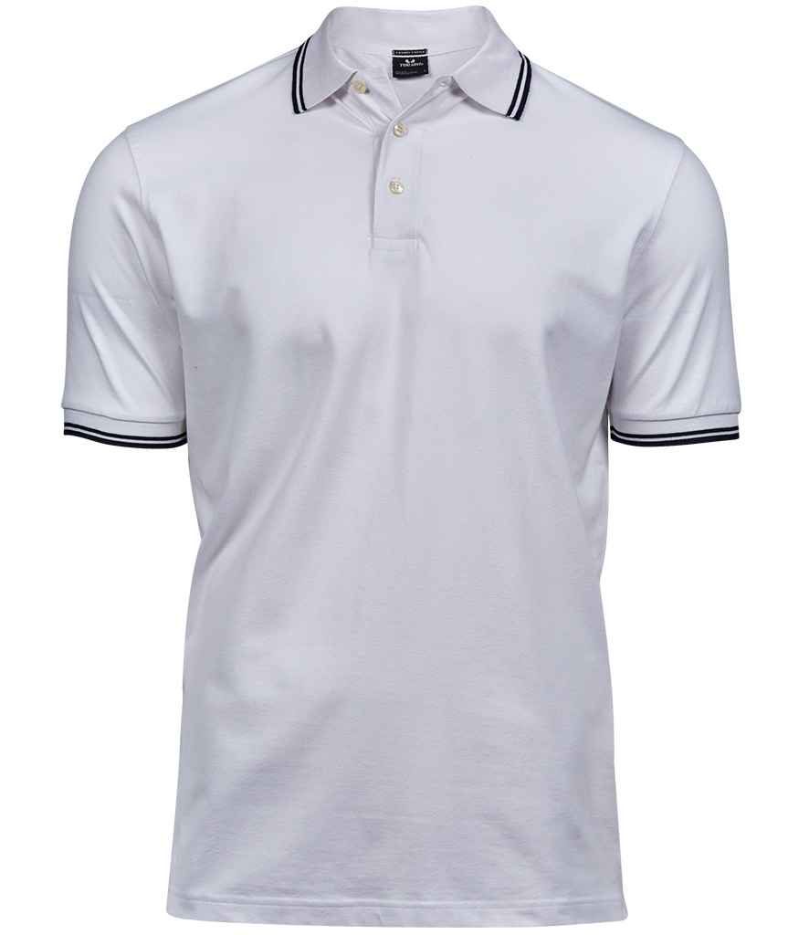 Tee Jays Luxury Stretch Stripe Polo