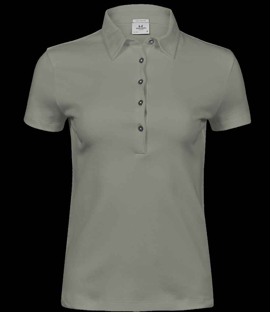 Tee Jays Lds Pima Cotton Polo
