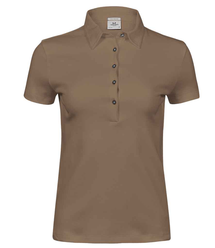 Tee Jays Lds Pima Cotton Polo