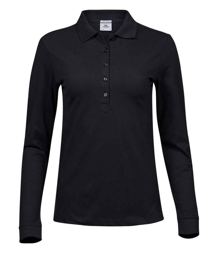 Tee Jays Lds Luxury Stretch L/S Polo