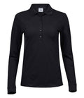 Tee Jays Lds Luxury Stretch L/S Polo