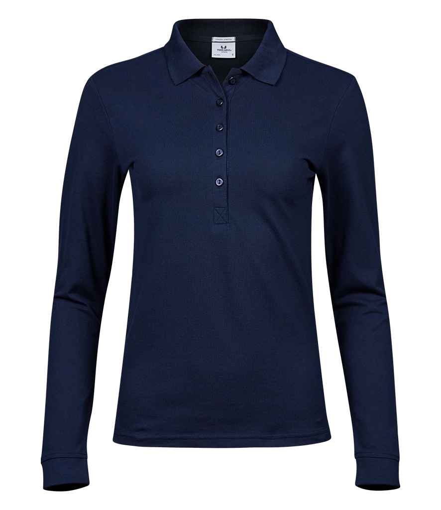 Tee Jays Lds Luxury Stretch L/S Polo
