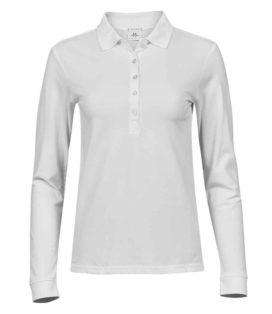 Tee Jays Lds Luxury Stretch L/S Polo