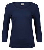 Tee Jays Ladies Stretch 3/4 Slv Tee