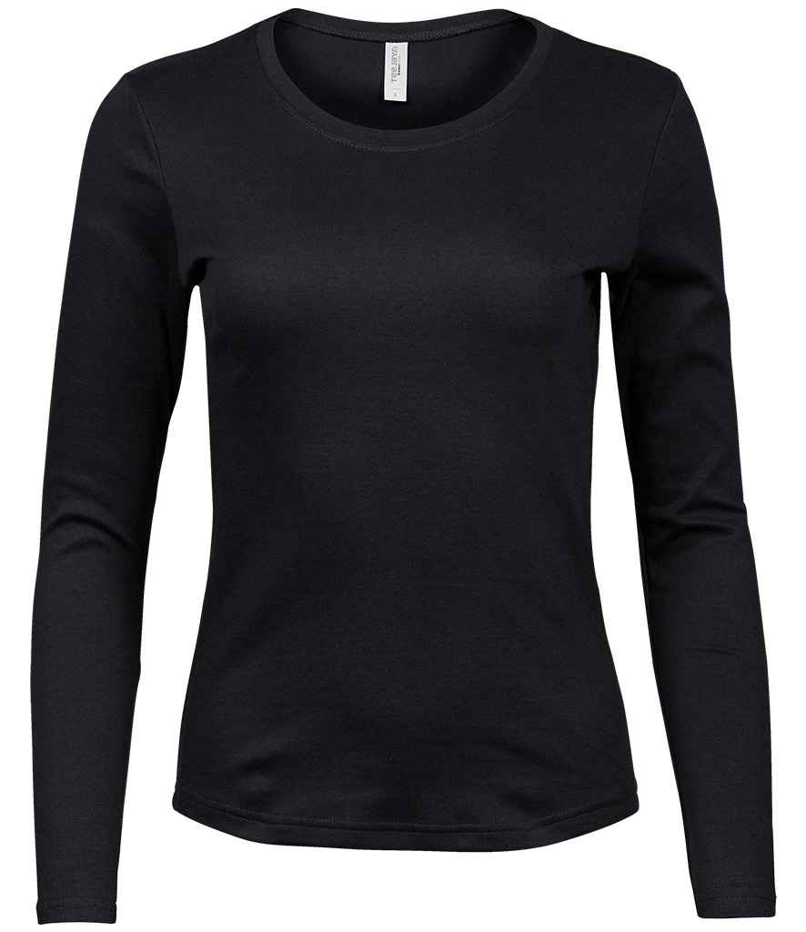 Tee Jays Lds L/S Interlock Tee
