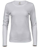 Tee Jays Lds L/S Interlock Tee