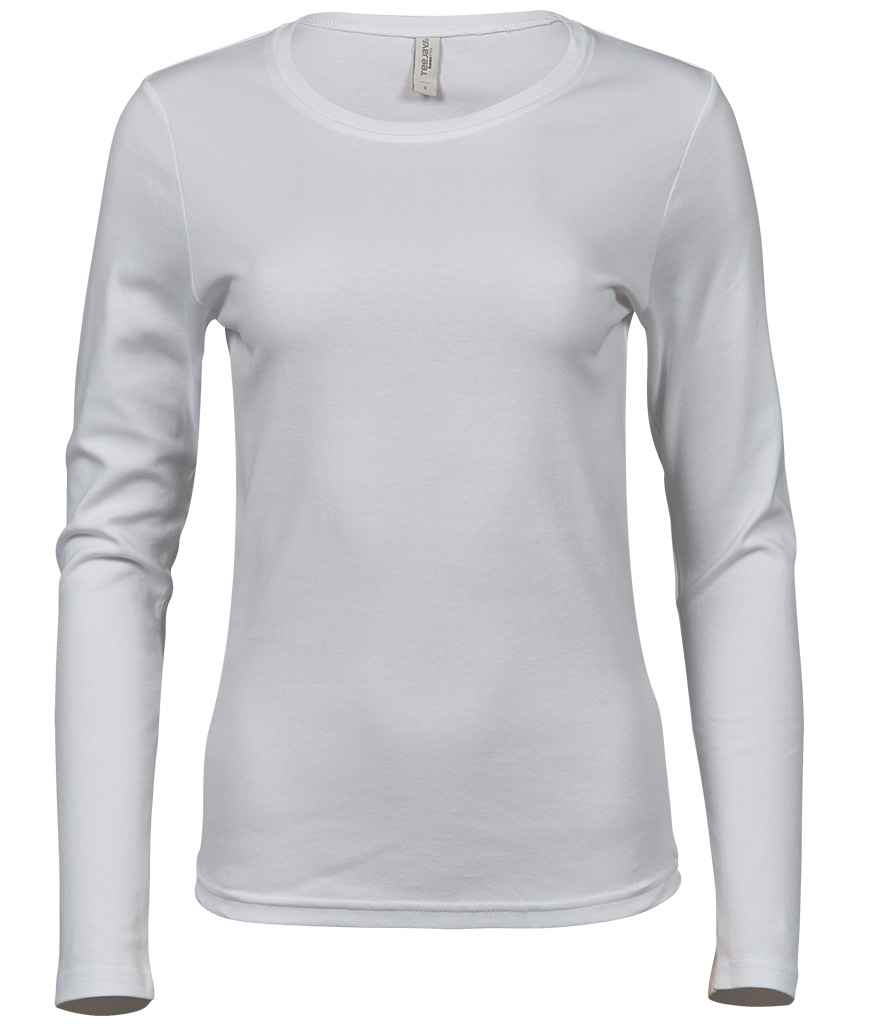 Tee Jays Lds L/S Interlock Tee
