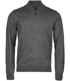 Tee Jays Mens Half Zip Knit