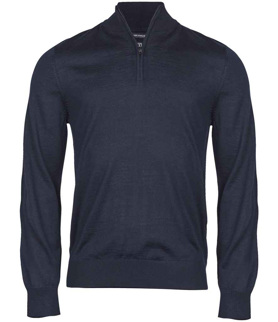 Tee Jays Mens Half Zip Knit