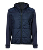 Tee Jays Lds Hybrid Stretch Hooded Jkt