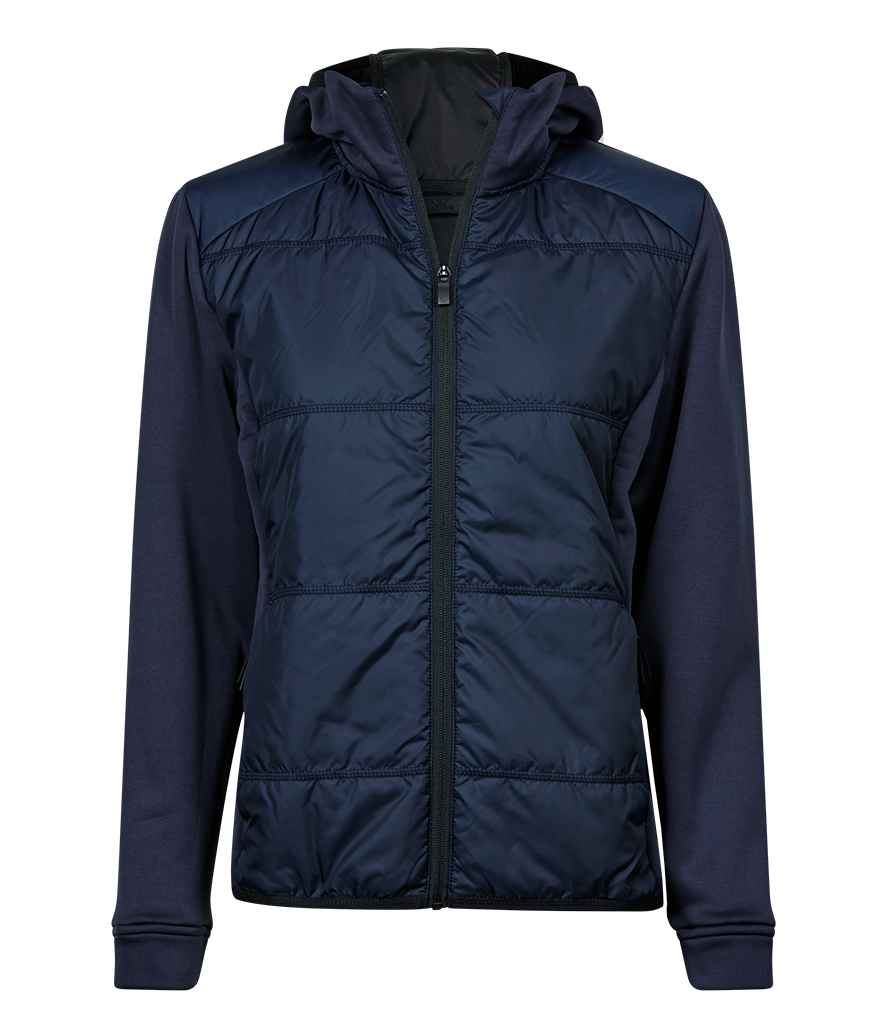 Tee Jays Lds Hybrid Stretch Hooded Jkt