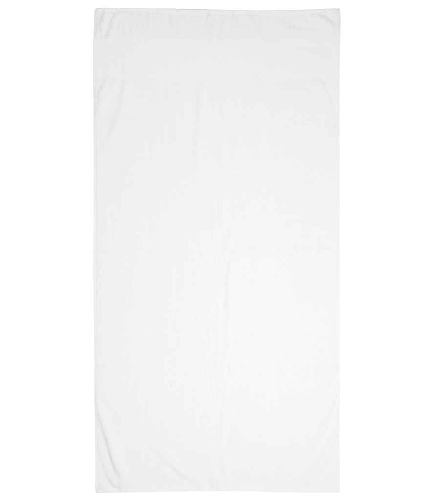 Towel City Print. Border Bath Towel