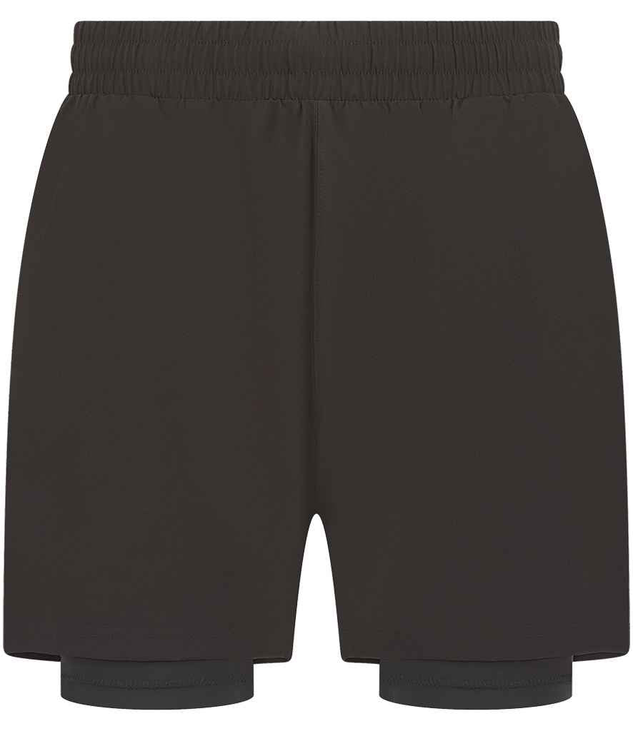 Tombo Mens Double Layer Sports Short