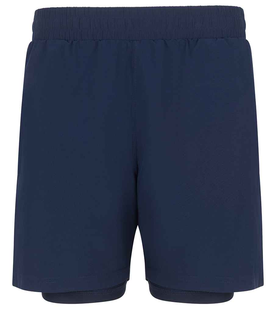 Tombo Mens Double Layer Sports Short