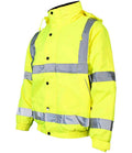 Warrior Fleece Lined HV Bomber Jkt