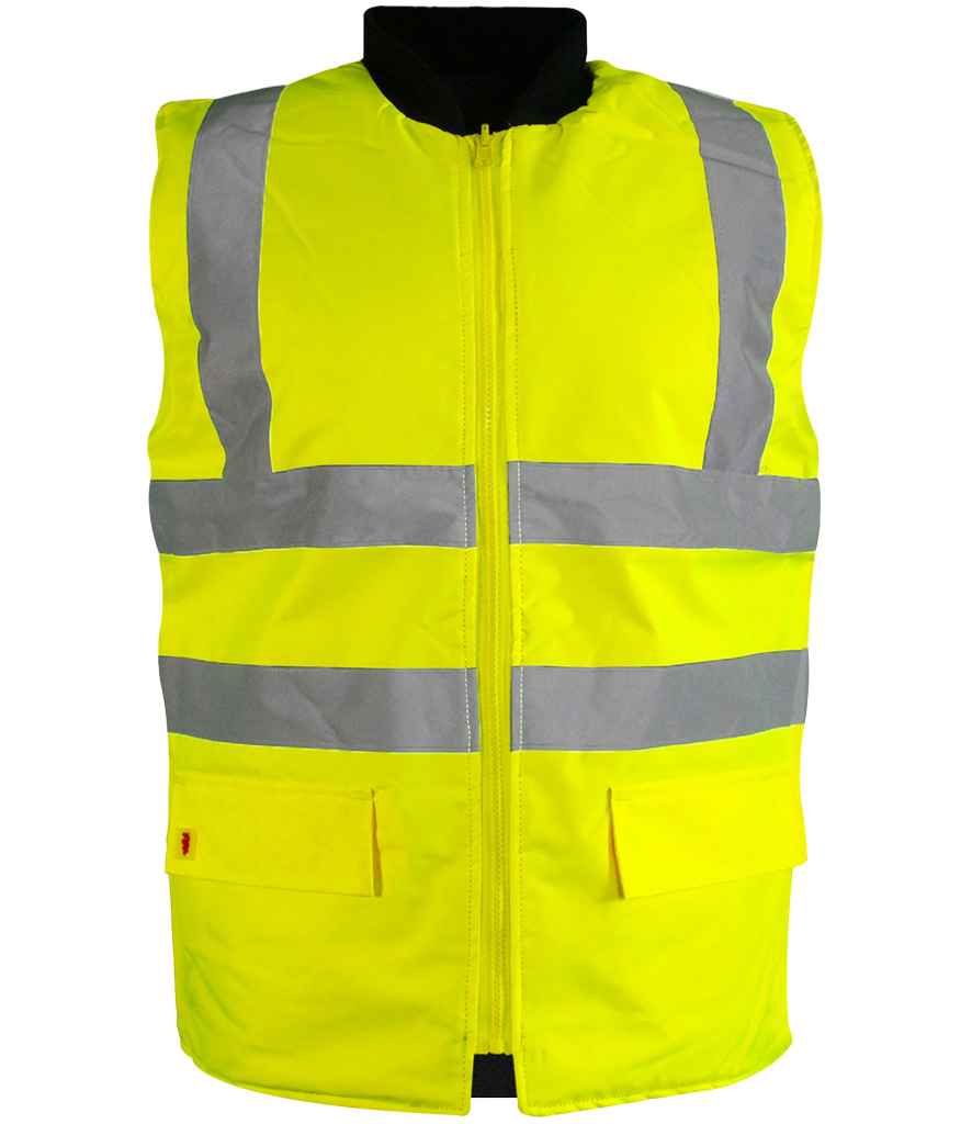Warrior Hi-Vis Bodywarmer