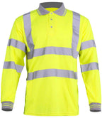 Warrior High Vis L/S Polo