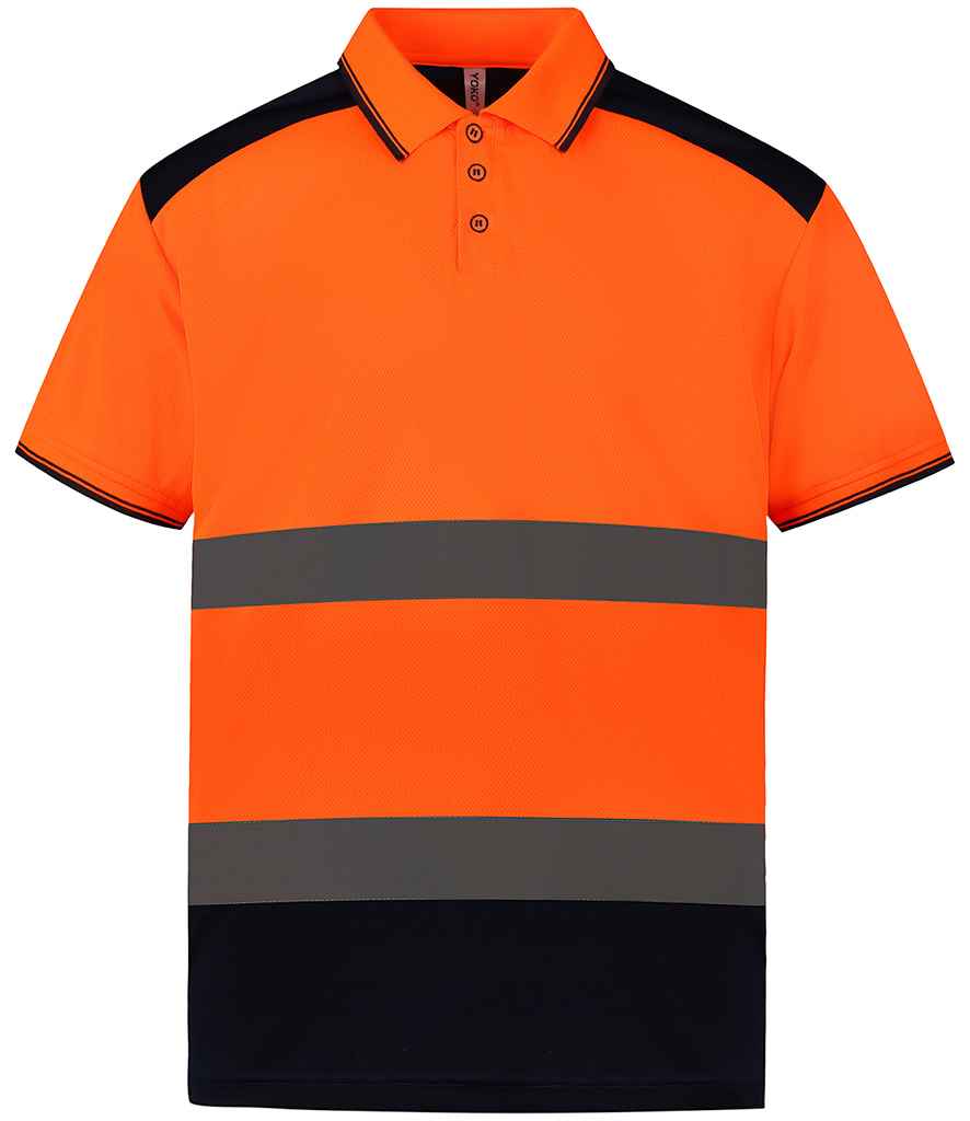 Yoko 2-Tone S/S Polo Shirt