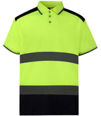 Yoko 2-Tone S/S Polo Shirt