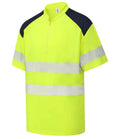 Yoko Mandarin Collar Zip Polo