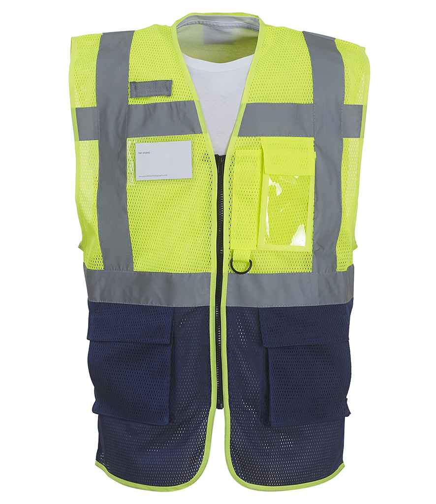 Yoko Open Mesh Executive Waistcoat
